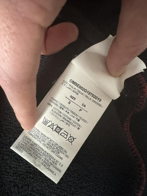 OFF-WHITE X UNDERCOVER REVERSIBLE ZIPUP HOODIE