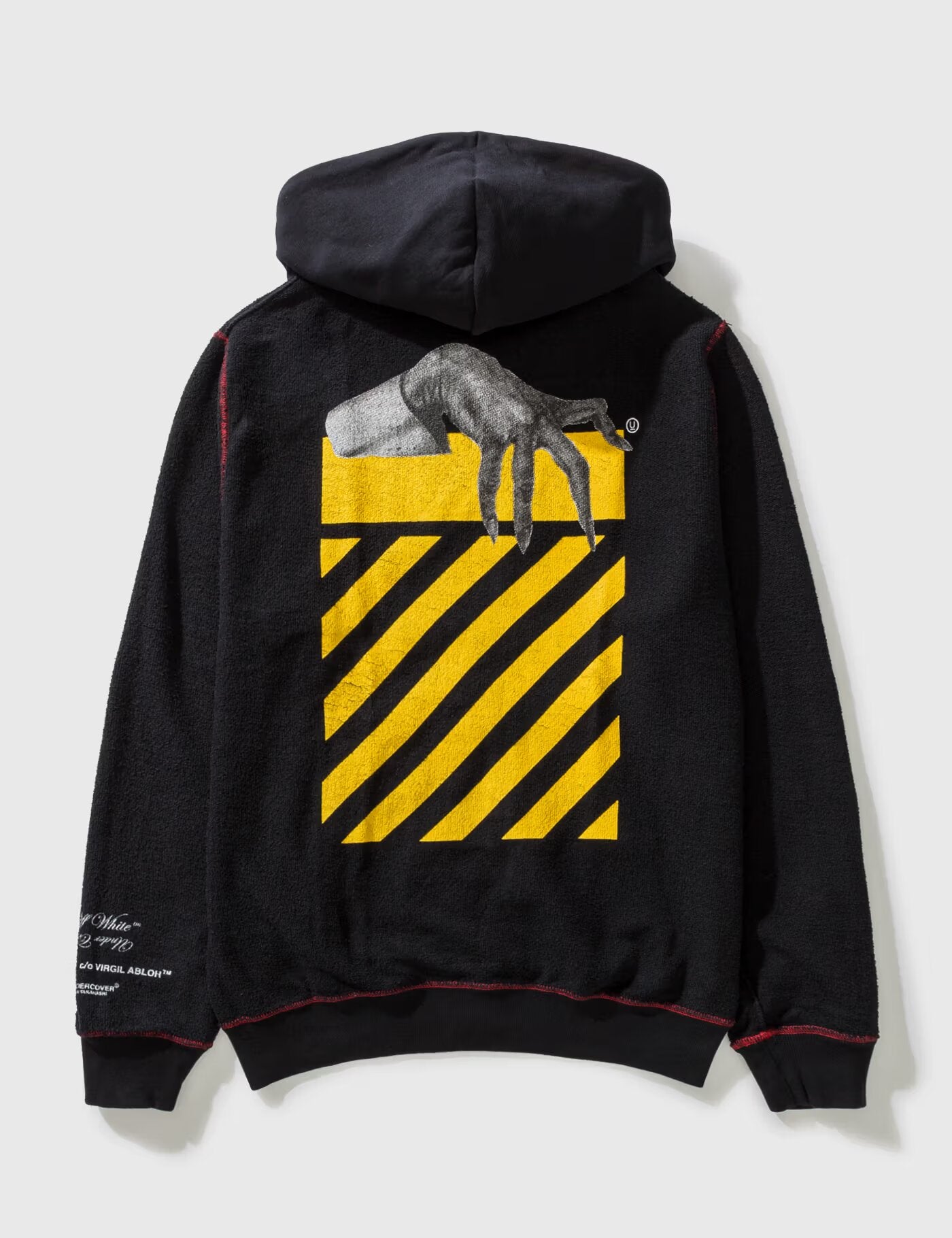 OFF-WHITE X UNDERCOVER REVERSIBLE ZIPUP HOODIE